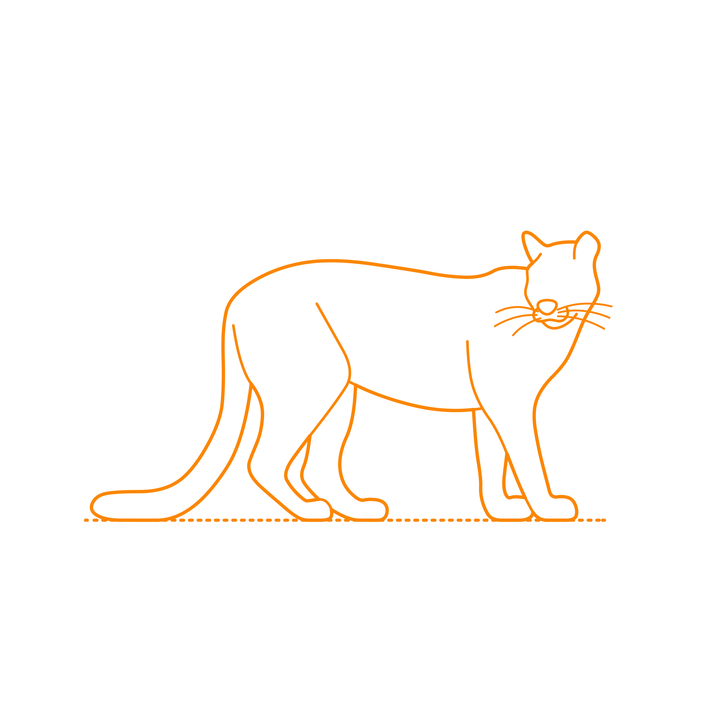 Animals Big Cats Cougar Vinyl Svg File Free Vectors